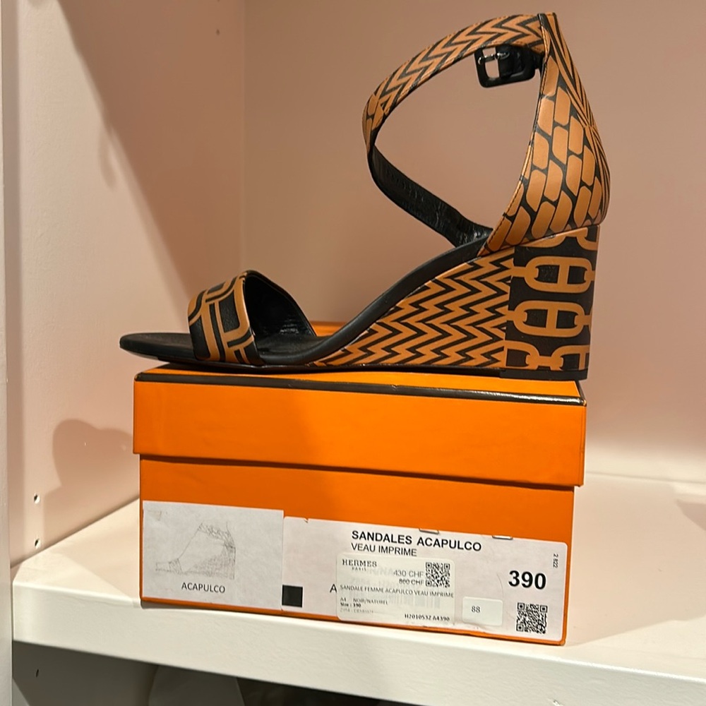 Hermes *NWT* Acapulco sandal